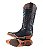 Bota Feminina Goyazes Bico Fino Solado em couro Cano médio Cor - Couro Bison preto USA/Couro Bison preto USA Cod Fornecedor - 266801-CC_03 - Imagem 19