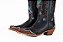 Bota Feminina Goyazes Bico Fino Solado em couro Cano médio Cor - Couro Bison preto USA/Couro Bison preto USA Cod Fornecedor - 266801-CC_03 - Imagem 3