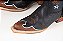 Bota Feminina Goyazes Bico Fino Solado em couro Cano médio Cor - Couro Bison preto USA/Couro Bison preto USA Cod Fornecedor - 266801-CC_03 - Imagem 4