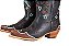 Bota Feminina Goyazes Bico Fino Solado em couro Cano médio Cor - Couro Bison preto USA/Couro Bison preto USA Cod Fornecedor - 266801-CC_03 - Imagem 3