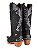 Bota Feminina Goyazes Bico Fino Cano médio Solado em couro Cor - Waterproof Black/Waterproof Black Cod Fornecedor - 266801-CHC_07 - Imagem 16