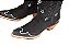 Bota Feminina Goyazes Bico Fino Cano médio Solado em couro Cor - Waterproof Black/Waterproof Black Cod Fornecedor - 266801-CHC_07 - Imagem 5