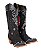 Bota Feminina Goyazes Bico Fino Cano médio Solado em couro Cor - Waterproof Black/Waterproof Black Cod Fornecedor - 266801-CHC_07 - Imagem 7