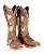 Bota feminina Goyazes Cano médio Solado em couro Bico quadrado Cor - Couro Dallas Furta Cor / Couro Dallas Furta cor Cod fornecedor - 266403-CC_03 - Imagem 12