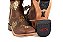 Bota feminina Goyazes Cano médio Solado em couro Bico quadrado Cor - Couro Dallas Furta Cor / Couro Dallas Furta cor Cod fornecedor - 266403-CC_03 - Imagem 11