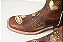 Bota feminina Goyazes Cano médio Solado em couro Bico quadrado Cor - Couro Dallas Furta Cor / Couro Dallas Furta cor Cod fornecedor - 266403-CC_03 - Imagem 6