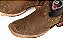 Bota feminina Goyazes Bico quadrado Cano médio Solado em couro Cor - Couro Dakar Moucha Mouse Couro Atlanta café Cod fornecedor - 263201-CC_06 - Imagem 5
