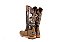 Bota feminina Goyazes Bico quadrado Cano médio Solado em couro Cor - Couro Dakar Moucha Mouse Couro Atlanta café Cod fornecedor - 263201-CC_06 - Imagem 14