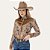 Camisa Feminina Zenz Rose Gold Manga Longa - Imagem 1