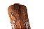 Bota feminina Goyazes Bico quadrado Solado em couro injetado - Café Cano médio Cor - Nobuk Oil Tan / Dallas Terra Cod fornecedor - 263202-CHC_07 - Imagem 15