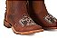 Bota feminina Goyazes Bico quadrado Solado em couro injetado - Café Cano médio Cor - Nobuk Oil Tan / Dallas Terra Cod fornecedor - 263202-CHC_07 - Imagem 12