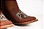 Bota feminina Goyazes Bico quadrado Solado em couro injetado - Café Cano médio Cor - Nobuk Oil Tan / Dallas Terra Cod fornecedor - 263202-CHC_07 - Imagem 13