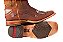 Bota feminina Goyazes Bico quadrado Solado em couro injetado - Café Cano médio Cor - Nobuk Oil Tan / Dallas Terra Cod fornecedor - 263202-CHC_07 - Imagem 14