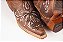 Bota feminina Goyazes Bico Fino Solado em couro injetado - Café Cano médio Cor - Dallas Furta cor / Dallas Furta cor Cod fornecedor - 266806-CC_05 - Imagem 11