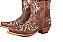 Bota feminina Goyazes Bico Fino Solado em couro injetado - Café Cano médio Cor - Dallas Furta cor / Dallas Furta cor Cod fornecedor - 266806-CC_05 - Imagem 3