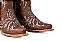 Bota feminina Goyazes Bico Fino Solado em couro injetado - Café Cano médio Cor - Dallas Furta cor / Dallas Furta cor Cod fornecedor - 266806-CC_05 - Imagem 6