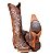 Bota feminina Goyazes Bico Fino Solado em couro injetado - Café Cano médio Cor - Dallas Furta cor / Dallas Furta cor Cod fornecedor - 266806-CC_05 - Imagem 9