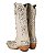 Bota feminina Goyazes Bico Fino Solado em couro injetado - Café Cano médio Cor - Austin Off White / Austin Off White Cod fornecedor - 269803-CC_02 Zíper lateral - Imagem 13