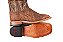 Bota masculina Goyazes Couro exótico legítimo Elefante Bico quadrado Cano médio Cor - Elefante Camel / Dakar café Solado em couro Grupon 5.5MM Cod Fornecedor: 266502-EC - Imagem 13