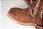 Bota masculina Goyazes Couro exótico legítimo Elefante Bico quadrado Cano médio Cor - Elefante Camel / Dakar café Solado em couro Grupon 5.5MM Cod Fornecedor: 266502-EC - Imagem 18