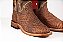 Bota masculina Goyazes Couro exótico legítimo Elefante Bico quadrado Cano médio Cor - Elefante Camel / Dakar café Solado em couro Grupon 5.5MM Cod Fornecedor: 266502-EC - Imagem 7