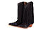 Bota feminina Goyazes Bico fino Cano médio/baixo Bico fino Cor waterproof Black / Waterproof Black Solado em couro injetado - couro café Cod fornecedor 266803-CHC_07 - Imagem 1