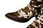 Bota feminina Jácomo Bico fino Cano médio Sola Borracha Ref: 90450/TBQC Cor: Fóssil Oil café / Pelo vaca marrom - Imagem 11