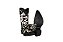 Bota feminina Jácomo Bico fino Cano médio Sola Borracha Ref: 90450/TBQC Cor: Fóssil Oil Preto / Pelo vaca Preto - Imagem 12