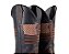 Bota Masculina Mr. West Crazy Café Fóssil Preto 1463 - Solado Couro - Imagem 13