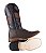 Bota Masculina Mr. West Crazy Café Fóssil Preto 1463 - Solado Couro - Imagem 14