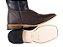 Bota Masculina Mr. West Crazy Café Fóssil Preto 1463 - Solado Couro - Imagem 15