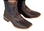 Bota Masculina Mr. West Crazy Café Fóssil Preto 1463 - Solado Couro - Imagem 8