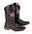 Bota Masculina Mr. West Crazy Café Fóssil Preto 1463 - Solado Couro - Imagem 17