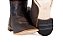 Bota Masculina Mr. West Crazy Café Fóssil Preto 1463 - Solado Couro - Imagem 10