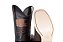 Bota Masculina Mr. West Crazy Café Fóssil Preto 1463 - Solado Couro - Imagem 11