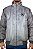 Jaqueta Masculina Ariat Nylon Cinza Bordado Preto - Imagem 4