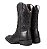 Mr West feminina Solado flex Fóssil preto Cano floather preto - Imagem 15