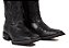 Mr West feminina Solado flex Fóssil preto Cano floather preto - Imagem 12