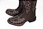 Bota Feminina Craft Boots Tabaco Bordado Branco - Solado Flex - Imagem 8