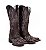 Bota Feminina Craft Boots Tabaco Bordado Branco - Solado Flex - Imagem 9