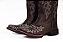 Bota Feminina Craft Boots Tabaco Bordado Branco - Solado Flex - Imagem 3