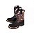 Bota Masculina FYD Solado Jump Crazy Preto Cano estampado América - Imagem 5