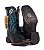 Bota masculina Dgo solado flex Preta/turquesa 0112 - Imagem 5