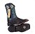 Bota masculina Dgo solado flex Preta/turquesa 0112 - Imagem 8