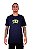 Camiseta Masculina Thankfield - azul marinho logo verde - Imagem 1