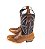 Botas mr West solado CARRAPETA B75 2651 PTO/AM Fóssil mostarda Cano MÉDIO fóssil preto - Imagem 7