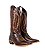 Botas mr West solado CARRAPETA B36 2511 OURO Fóssil tabaco Cano fóssil tabaco - Imagem 8
