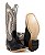 Botas mr West solado CARRAPETA B58 2511 PRATA Cabeça preta Cano cinza cimento - Imagem 9