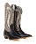 Botas mr West solado CARRAPETA B58 2511 PRATA Cabeça preta Cano cinza cimento - Imagem 8