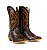 Botas mr West solado CARRAPETA B36 2651 BC/AM Fóssil tabaco Cano MÉDIO fóssil tabaco - Imagem 10
